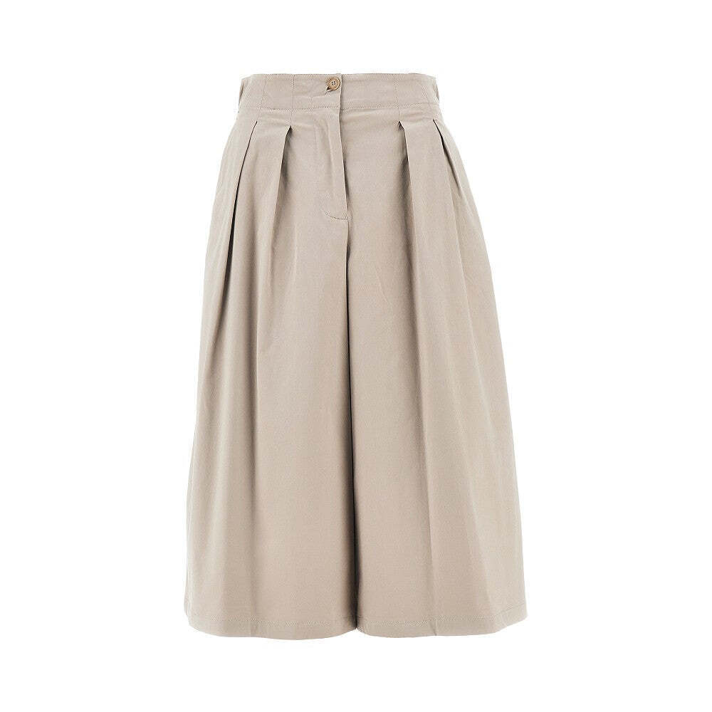 Emporio Armani Stretch Cotton Cropped Pants